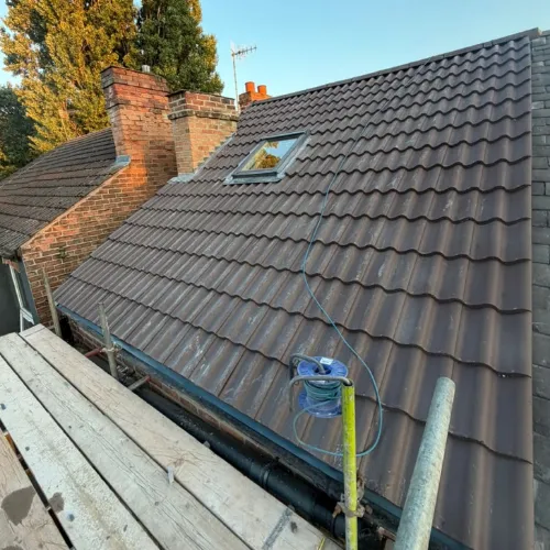 Recent roof project completed in Lichfield