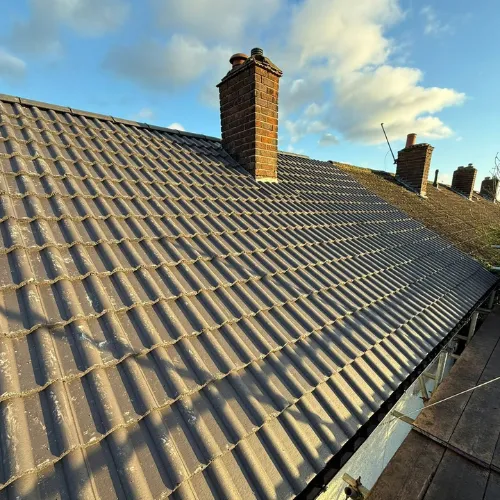 Recent roof project completed in Lichfield